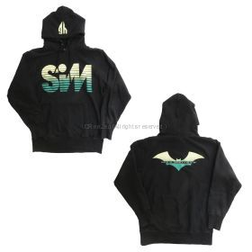 SiM(シム) オフィシャルグッズ プルオーバー パーカー ブラック グリーンロゴ winter 2007 受注販売
