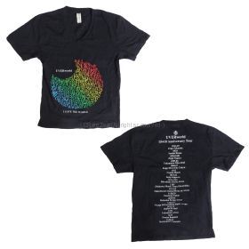 UVERworld(ウーバーワールド) "15&10" Anniversary Tour Tシャツ B ブラック Vネック