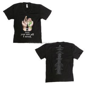 UVERworld(ウーバーワールド) "15&10" Anniversary Tour Tシャツ C ブラック Vネック