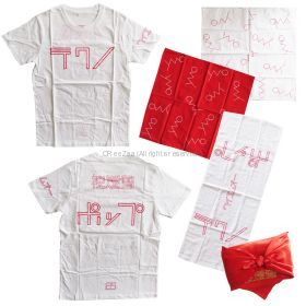 YMO(イエロー・マジック・オーケストラ) イベント・フェス YMO還暦セット　テクノポップTシャツ　タオル スカーフ2枚セット