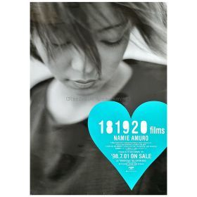 安室奈美恵(アムロ) ポスター 181920 18 19 20 films LD 告知　