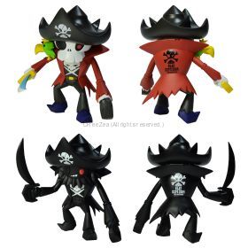 GLAY(グレイ) EXPO 2004 THE FRUSTRATED 海賊フィギュアセット 2体 TERUデザイン メディコムトイ