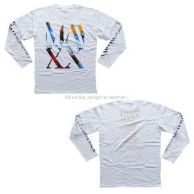 L'Arc～en～Ciel(ラルク) ARENA TOUR MMXX ロングスリーブ Tシャツ ホワイト