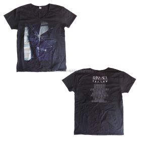 LUNA SEA(ルナシー) TOUR 2018 The LUV -World left behind-  V-NECK Tシャツ ブラック　SLAVE会員限定