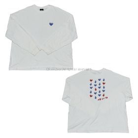 藤井風(ふじいかぜ) HELP EVER ARENA TOUR MO-EH-YO 長袖 ロングTシャツ ホワイト