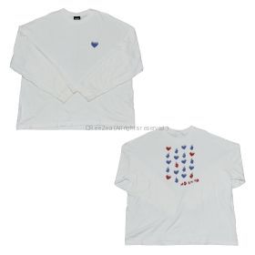 藤井風(ふじいかぜ) HELP EVER ARENA TOUR MO-EH-YO 長袖 ロングTシャツ ホワイト