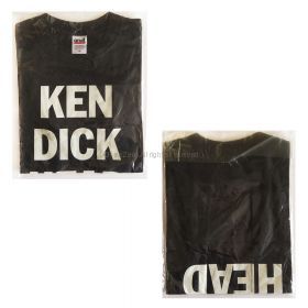 横山健(Ken Yokoyama) その他 Tシャツ ディスりT ken dick head  pizza of death ロゴ