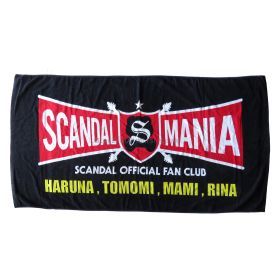 SCANDAL(スキャンダル) 限定販売 ビッグタオル バスタオル MANIA