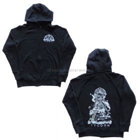 UVERworld(ウーバーワールド) TYCOON TOUR Zip-Upパーカー ブラック