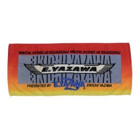 矢沢永吉(E.YAZAWA) イベント・フェス フェイスタオル オレンジグラデーション グレーロゴ