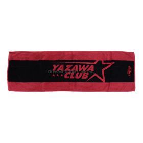 矢沢永吉(E.YAZAWA) イベント・フェス フェイスタオル ブラック×レッド YAZAWA CLUB ファンクラブ限定