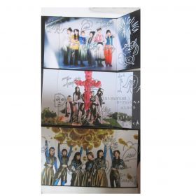 BiSH(ビッシュ) セット商品 グッズセット AJ プリントメッセージ サイン入りミニ色紙 3枚セット