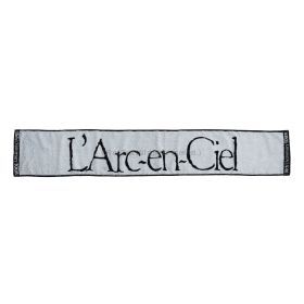 L'Arc～en～Ciel(ラルク) 30th L'Anniversary TOUR FC限定マフラータオル 旧ロゴ ホワイト×ブラック