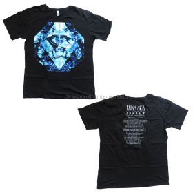 LUNA SEA(ルナシー) TOUR 2018 The LUV -World left behind-  Tシャツ ファイナル 　ブラック×ブルー