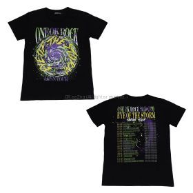 ONE OK ROCK(ワンオク) 2019-2020 EYE OF THE STORM JAPAN TOUR Tシャツ　 ブラック