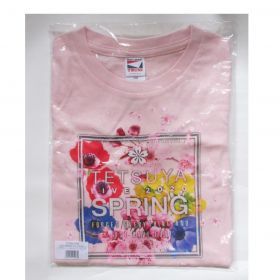 L'Arc～en～Ciel(ラルク) TETSUYA ミニTシャツ フラワー ピンク  LIVE 2020 SPRING
