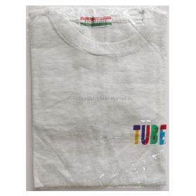 TUBE(チューブ) LIVE AROUND in ARENA '94 冬でごめんね Tシャツ イエローグレー 胸ロゴ