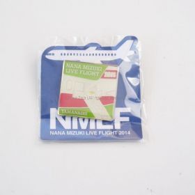 水樹奈々(NANA) LIVE FLIGHT 2014 ピンズ 山梨公演版