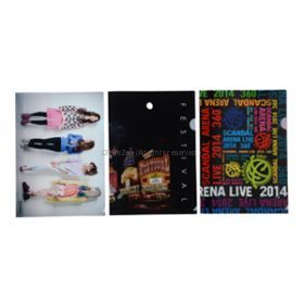SCANDAL(スキャンダル) ARENA LIVE 2014『360°』＆『FESTIVAL』 クリアファイル(3枚セット)
