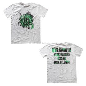 UVERworld(ウーバーワールド) LIVE TOUR 2014 京セラドーム大阪限定 Tシャツ ホワイト