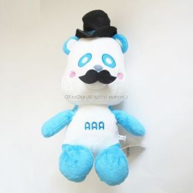 AAA(トリプルエー) アミューズメント景品 おひげのおすわりBIGぬいぐるみ(青)