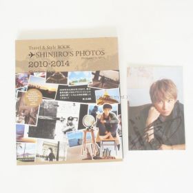 AAA(トリプルエー) 関連書籍 Travel&Style Book SHINJIRO'S PHOTOS(與真司郎サイン生写真)