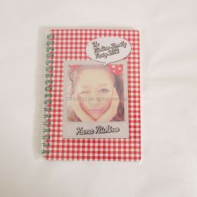 西野カナ(カナやん) The Nishino Family Party 2012 オリジナルリングノート(ギンガムチェック)