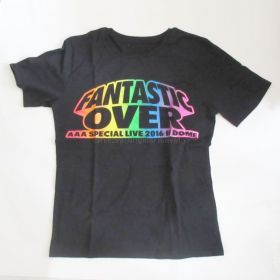 AAA(トリプルエー) Special Live 2016 in Dome -FANTASTIC OVER- Tシャツ(黒)