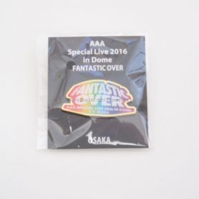 AAA(トリプルエー) Special Live 2016 in Dome -FANTASTIC OVER- 日付別ピンズ(大阪1112)