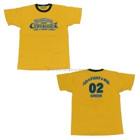 B'z(ビーズ) LIVE-GYM 2002 GREEN Tシャツ(イエロー)