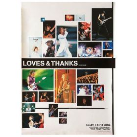 GLAY(グレイ) ポスター 告知ポスター(LOVES & THANKS)