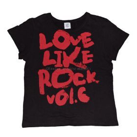 aiko(アイコ) Love Like Rock 6 ツアーTシャツ 黒