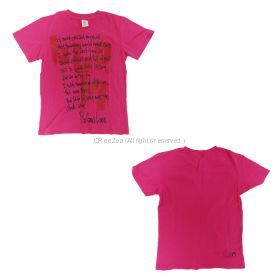 aiko(アイコ) Love Like Pop17 ツアーTシャツ 英字 ピンク