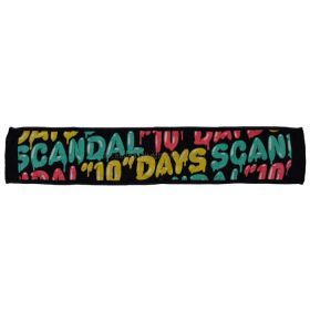 SCANDAL(スキャンダル) LIVE HOUSE "10"DAYS 10Days マフラータオル(BLACK)