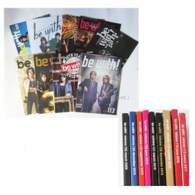 B'z(ビーズ) 会報 ファンクラブ会報セット 118-125 + 113 9冊セット be with!