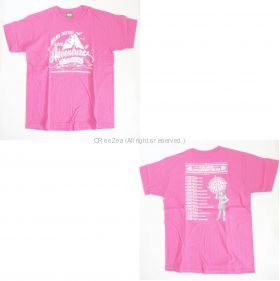 水樹奈々(NANA) LIVE ADVENTURE 2015 Tシャツ(ピンク）