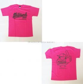 水樹奈々(NANA) LIVE DIAMOND 2009 Tシャツ ピンク 西武ドーム限定