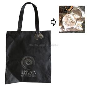 LUNA SEA(ルナシー) 25th ANNIVERSARY LIVE TOUR THE LUNATIC -A Liberated Will- チャーム付　ショッピングバッグ トートバッグ