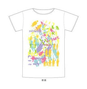 HOME Ｔシャツ　彩りホワイト