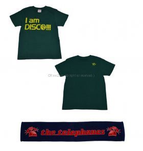 the telephones(ザ・テレフォンズ) その他 i am disco Tシャツ タオル セット