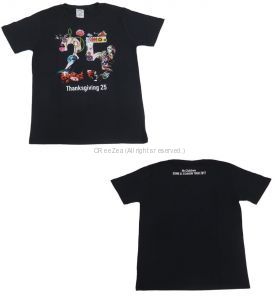 Mr.Children(ミスチル) DOME & STADIUM TOUR 2017 Thanksgiving 25 25周年Tシャツ インクブラック