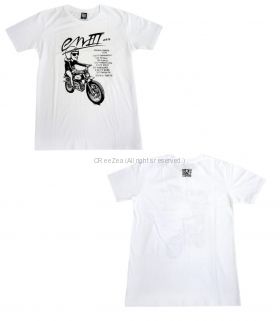 稲葉浩志(B'z) LIVE 2016 enIII Tシャツ ホワイト バイク