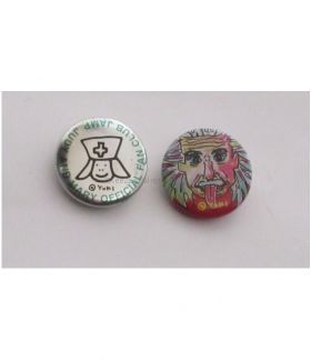 JUDY AND MARY(ジュディマリ)  缶バッジ 2個セット ファンクラブ等 yuki デザイン