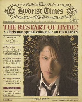 VAMPS(HYDE) ファンクラブ会報 Hydeist Times vol.009