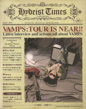 VAMPS(HYDE) ファンクラブ会報 Hydeist Times vol.011