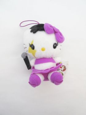 AAA(トリプルエー) アミューズメント景品 HELLO KITTY×AAA マスコット(紫)