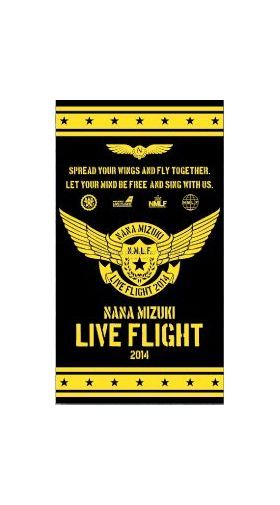 水樹奈々 NANA MIZUKI LIVE FLIGHT 2014 ビーチタオル