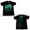 SiM(シム) SEEDS OF HOPE TOUR 2011-2012 Tシャツ ブラック 緑ロゴ